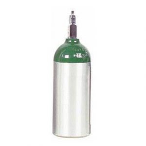 Aluminum C Size Oxygen Cylinder - USED